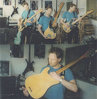 Cliff Erickson 52 P Bass Fenders first